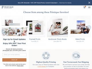 printique.com screenshot