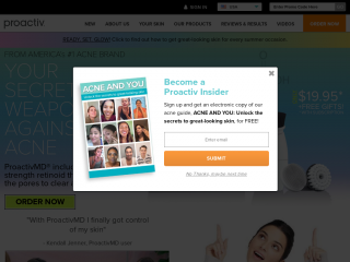 proactiv.com screenshot