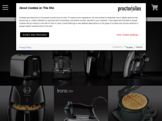 proctorsilex.com screenshot