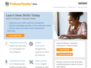 professorteachesweb.com screenshot