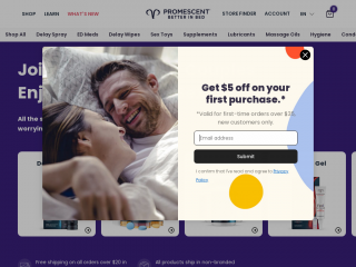 promescent.com screenshot