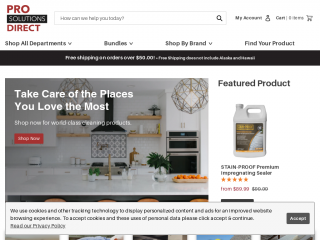 prosolutionsdirect.com screenshot