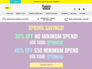 proteinworld.com screenshot