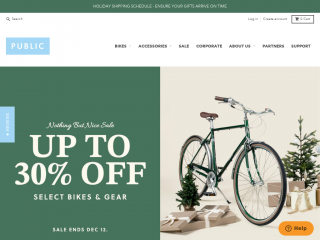publicbikes.com screenshot
