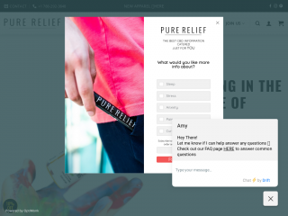 purerelief.com screenshot