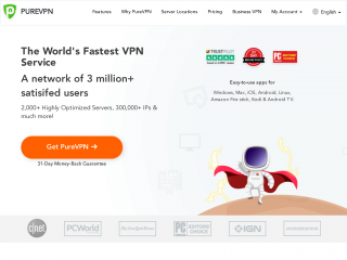 purevpn.com screenshot