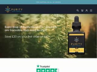 purityhempco.com screenshot