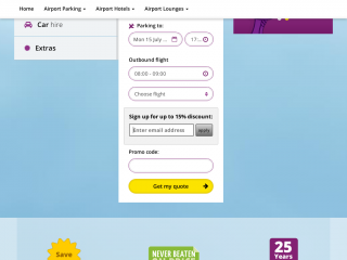 purpleparking.com screenshot