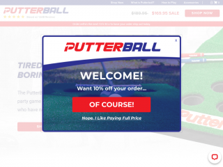 putterballgame.com screenshot