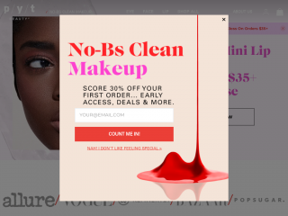 pytbeauty.com screenshot