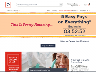 qvc.com screenshot