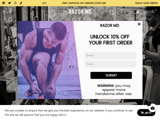RAZORMD.com screenshot