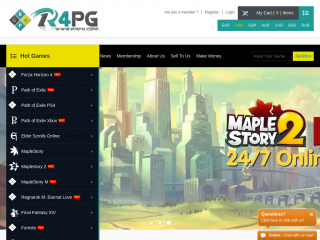 r4pg.com screenshot