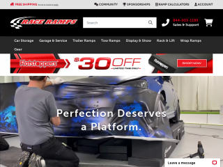 raceramps.com screenshot