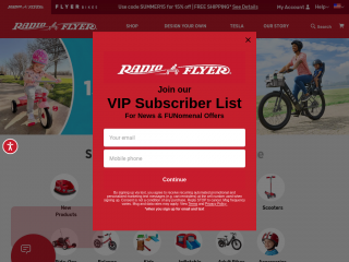 radioflyer.com screenshot