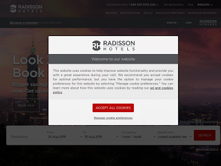 radissonhotels.com screenshot
