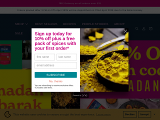 rajahspices.co.uk