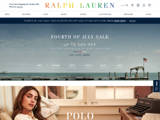 ralphlauren.com screenshot