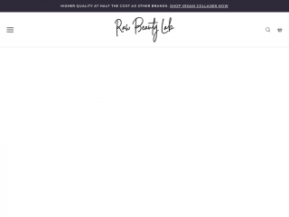 rawbeautylab.com screenshot