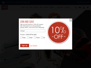 rawlings.com screenshot