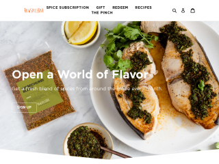 rawspicebar.com screenshot