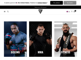 rdxsports.co.uk screenshot