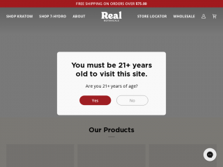 realbotanicals.com screenshot