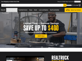 realtruck.com screenshot