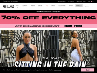 rebelliousfashion.com screenshot