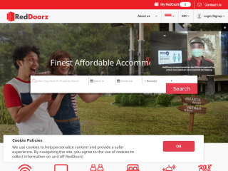 reddoorz.com screenshot