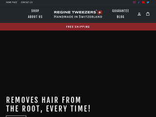 reginetweezers.com screenshot