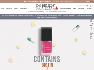 remedynails.com screenshot