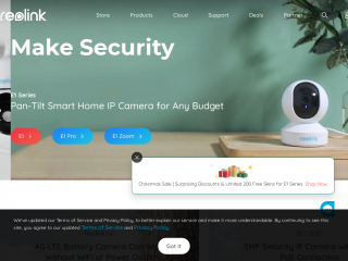 reolink.com screenshot