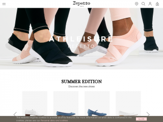 repetto.com screenshot