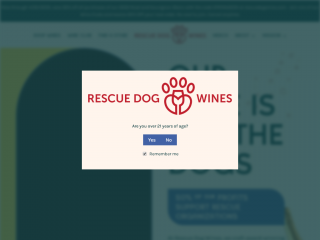 rescuedogwines.com