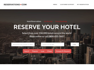 reservations.com screenshot