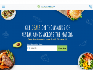 restaurant.com screenshot