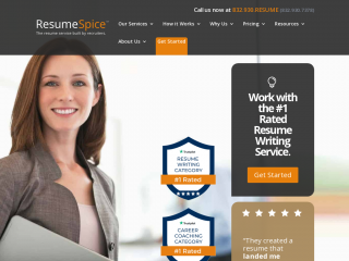 resumespice.com screenshot