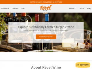 revelwineclub.com screenshot