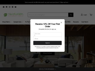 revolutionfabrics.com screenshot