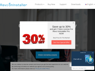 revouninstaller.com screenshot