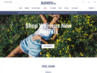 ridersbylee.com.au screenshot