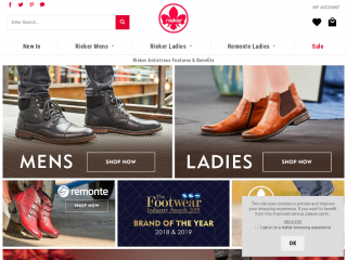 rieker.co.uk screenshot