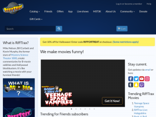 rifftrax.com screenshot