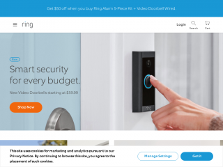 ring.com screenshot