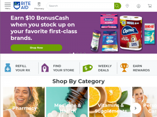 riteaid.com screenshot