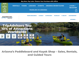 riverboundsports.com screenshot