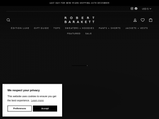 robertbarakett.com screenshot