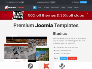 rockettheme.com screenshot