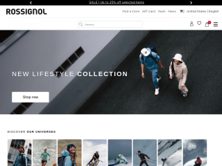 rossignol.com screenshot